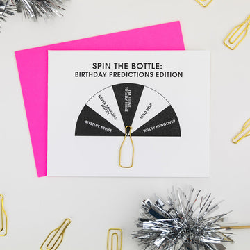 CHEZ GAGNE Spin The Bottle card