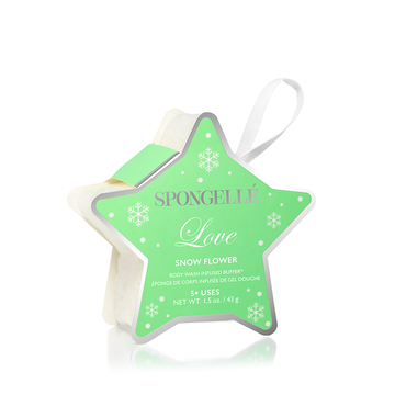 SPONGELLE Love - Snow Flower Star Ornament