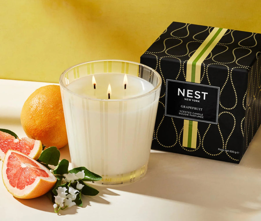 NEST 3-Wick Candle  Grapefruit