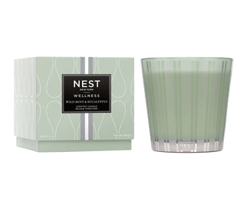 NEST 3-Wick Candle Mint & Eucalyptus