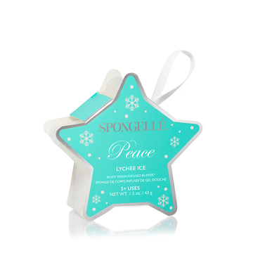 SPONGELLE Peace - Lychee Ice Star Ornament