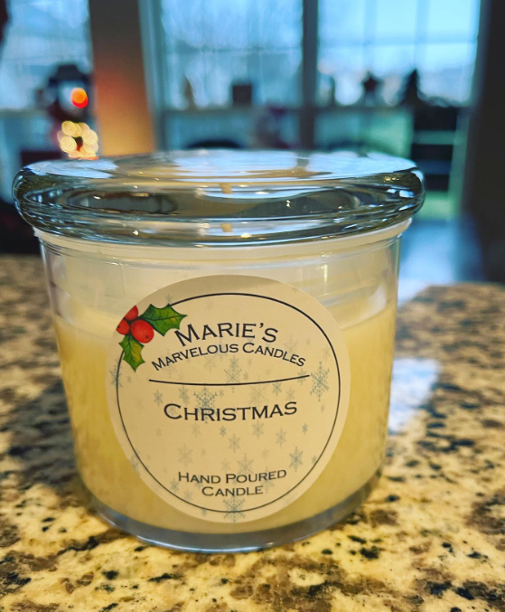 MARIE'S MARVELOUS CANDLES Christmas Candle
