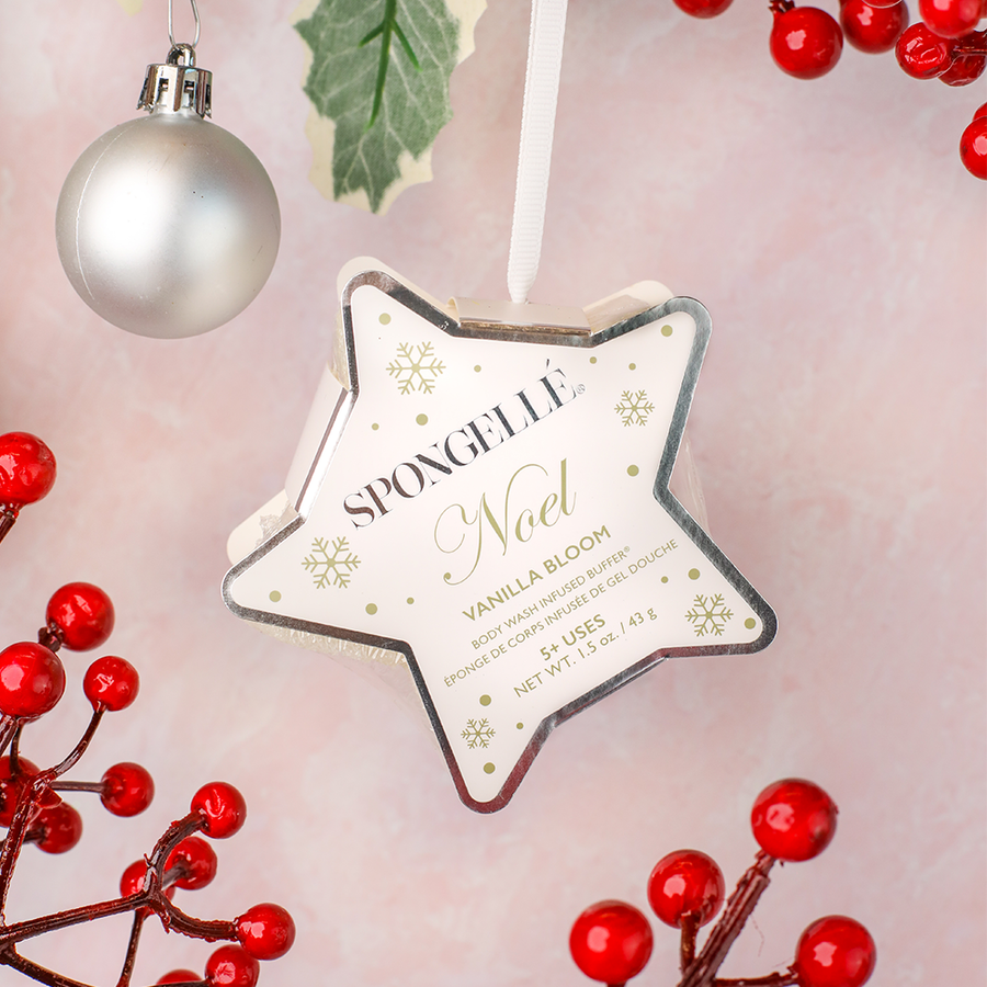 SPONGELLE Noel - Vanilla Bloom Star Ornament